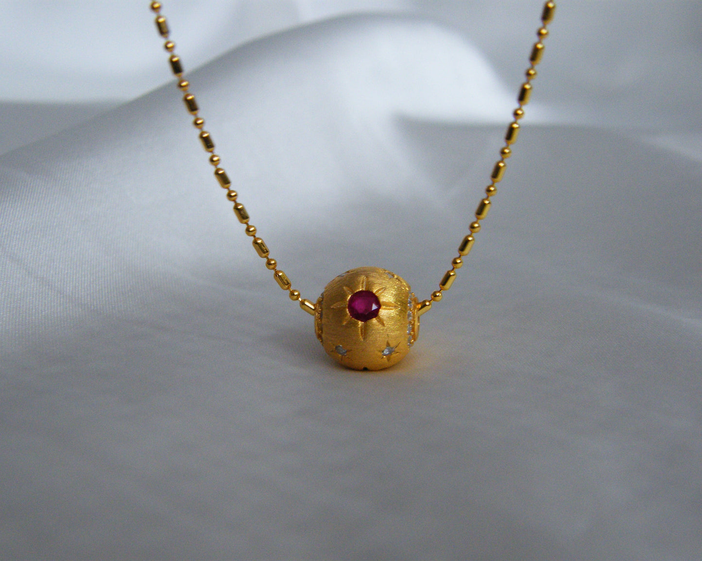 Celestial Orb Pendant Necklace