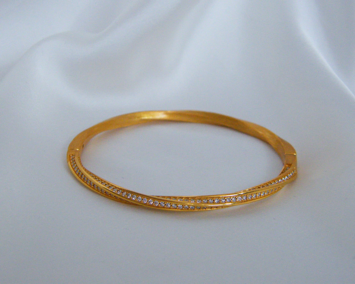 Twist Channel Bangle