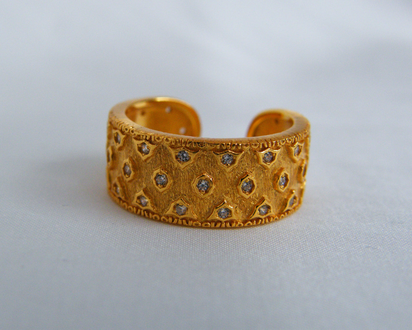 Golden Embers Ring