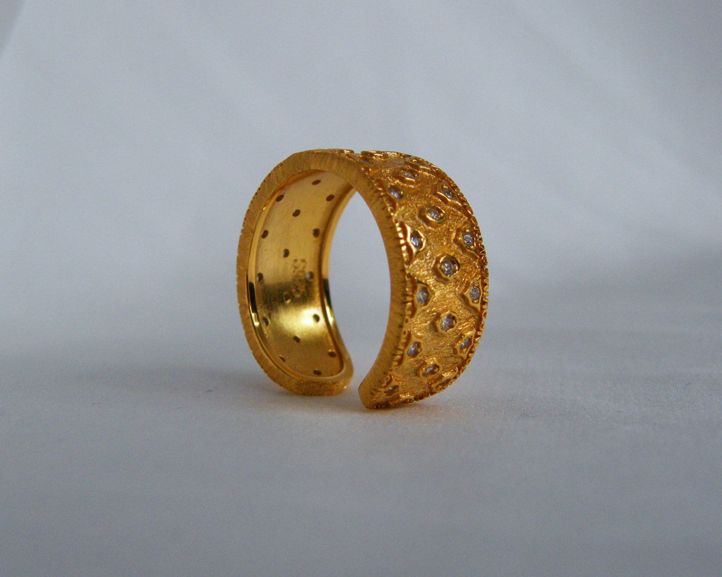Golden Embers Ring