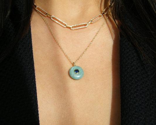 Amazonite Aura Necklace