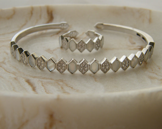 Luna Hex Bangle