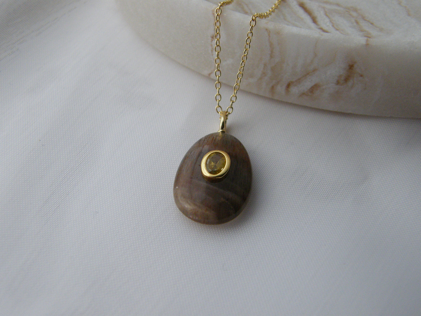 Labradorite Aura Necklace