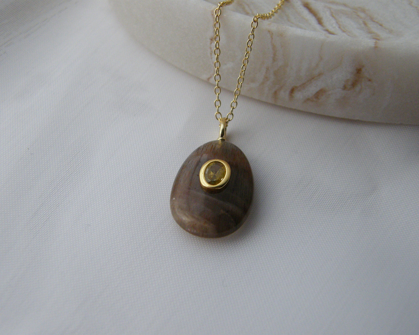Labradorite Aura Necklace