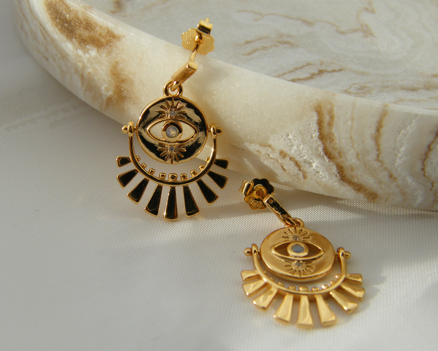 Elysian Eye Drop Earrings