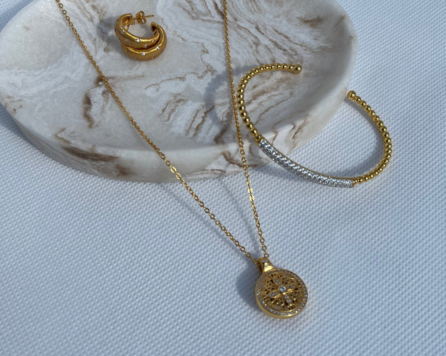 Ornate Dual-Sided Necklace