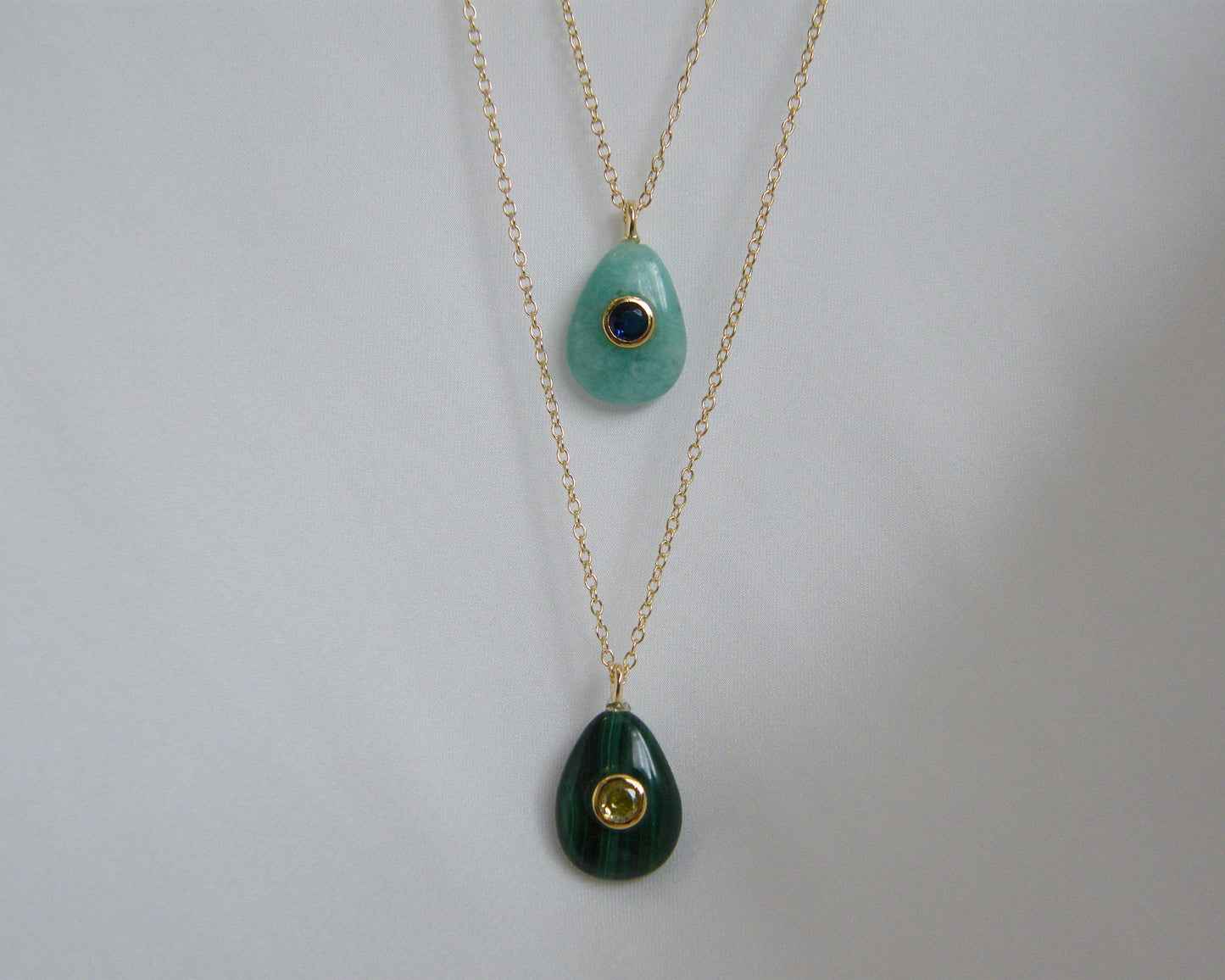 The Malachite Aura Necklace - Small