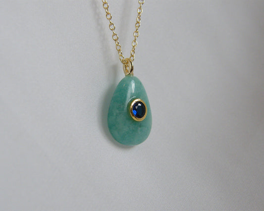 Amazonite Aura Necklace