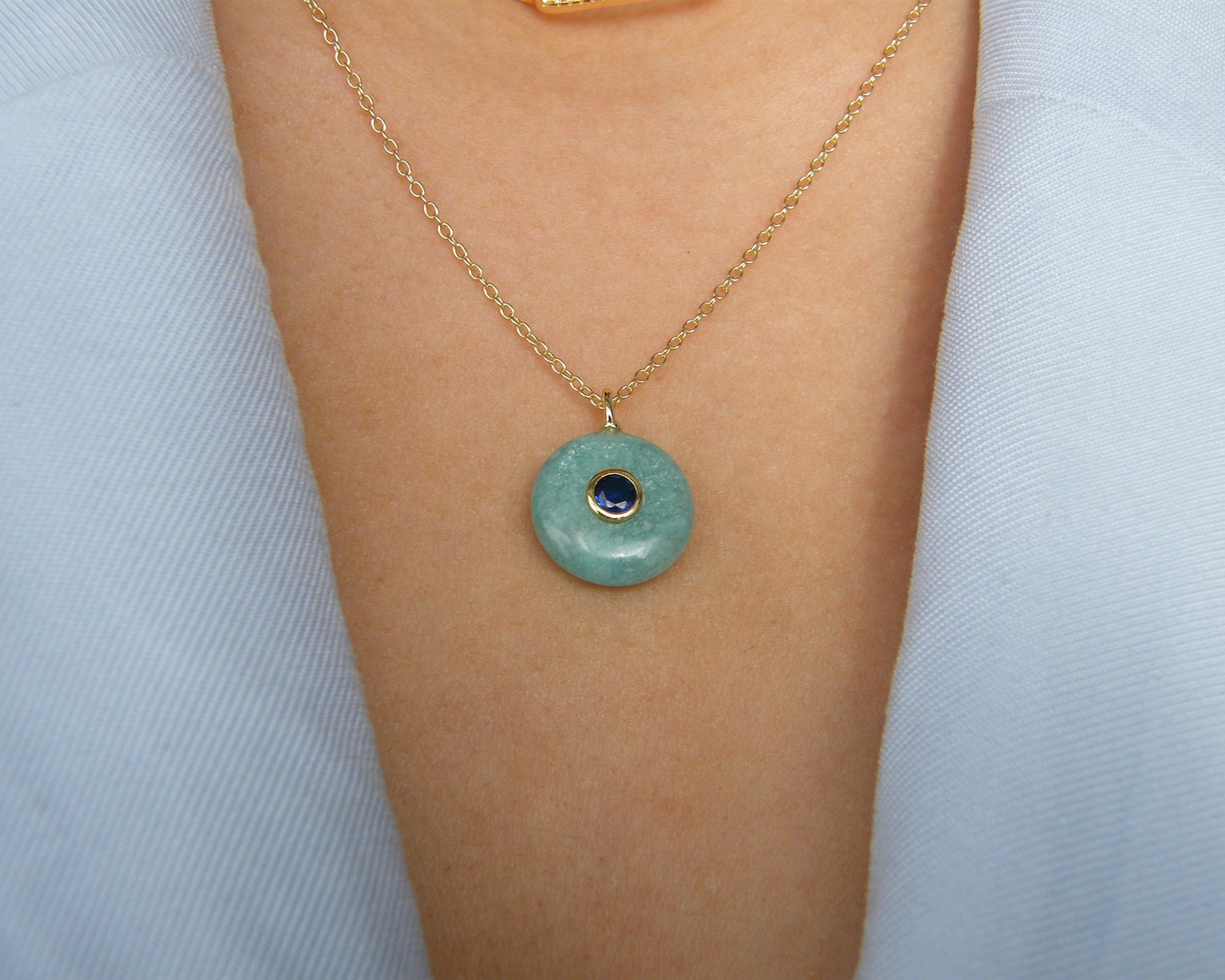 Amazonite Aura Necklace