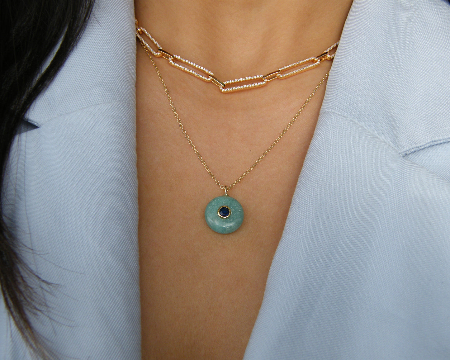 Amazonite Aura Necklace