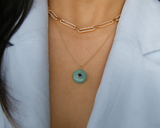 Amazonite Aura Necklace