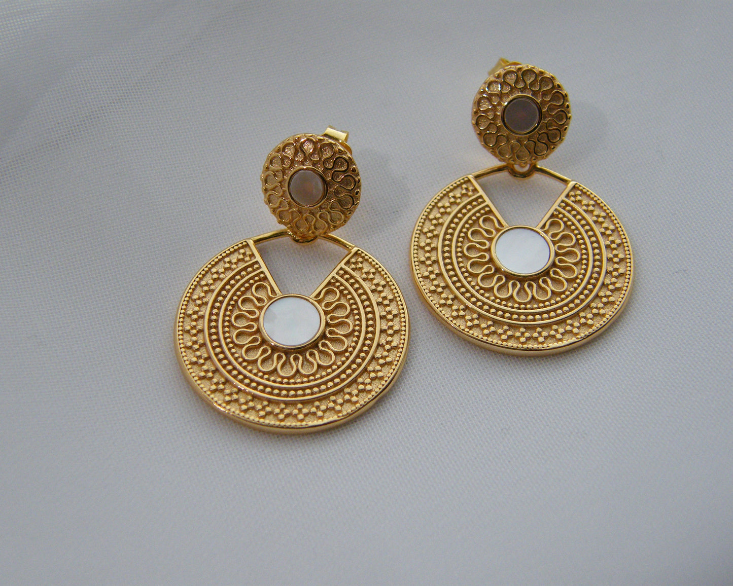 Solara Mother of Pearl Earrings