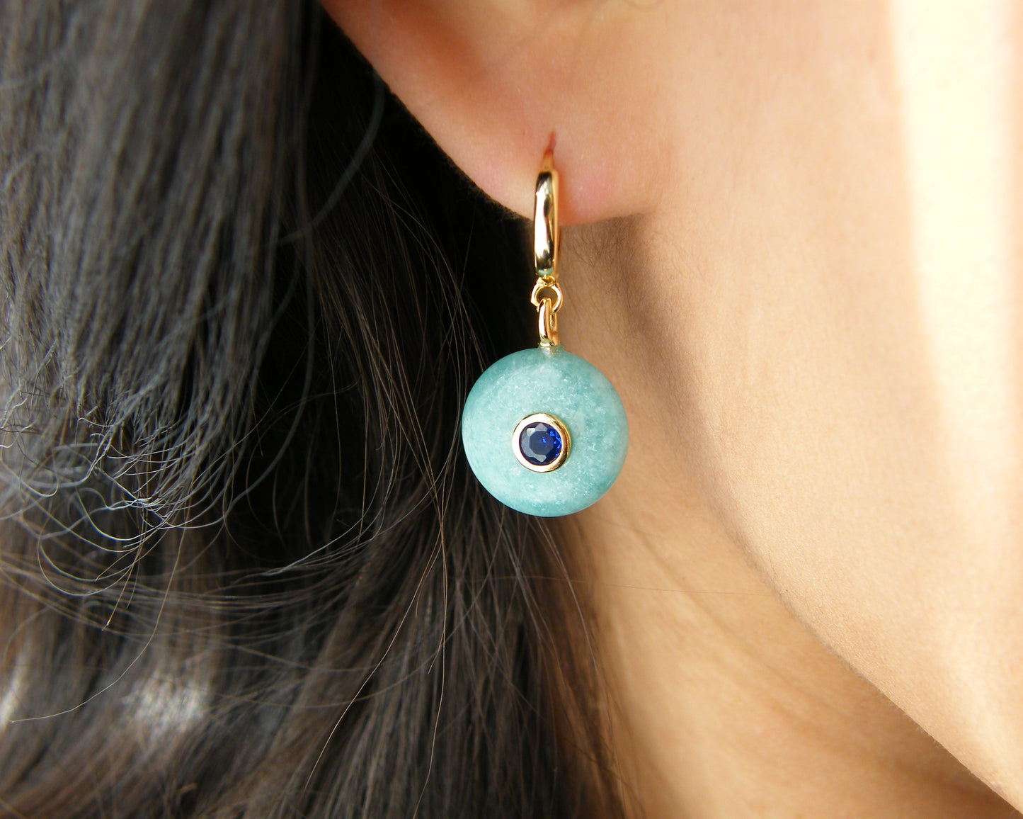 Aura Amazonite Earrings