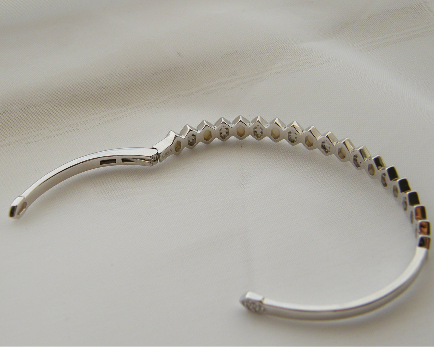 Luna Hex Set — Bangle and Ring