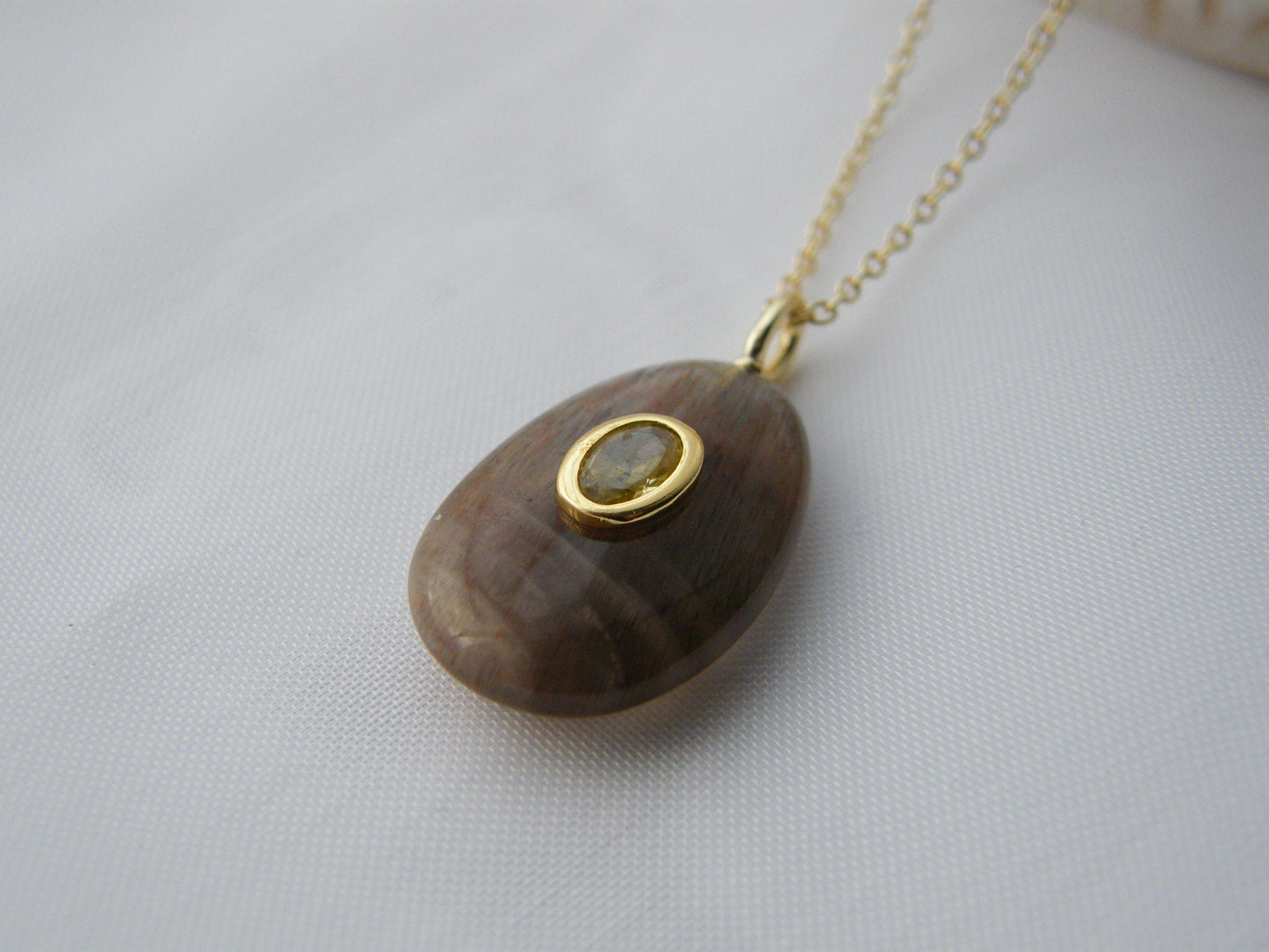 Labradorite Aura Necklace