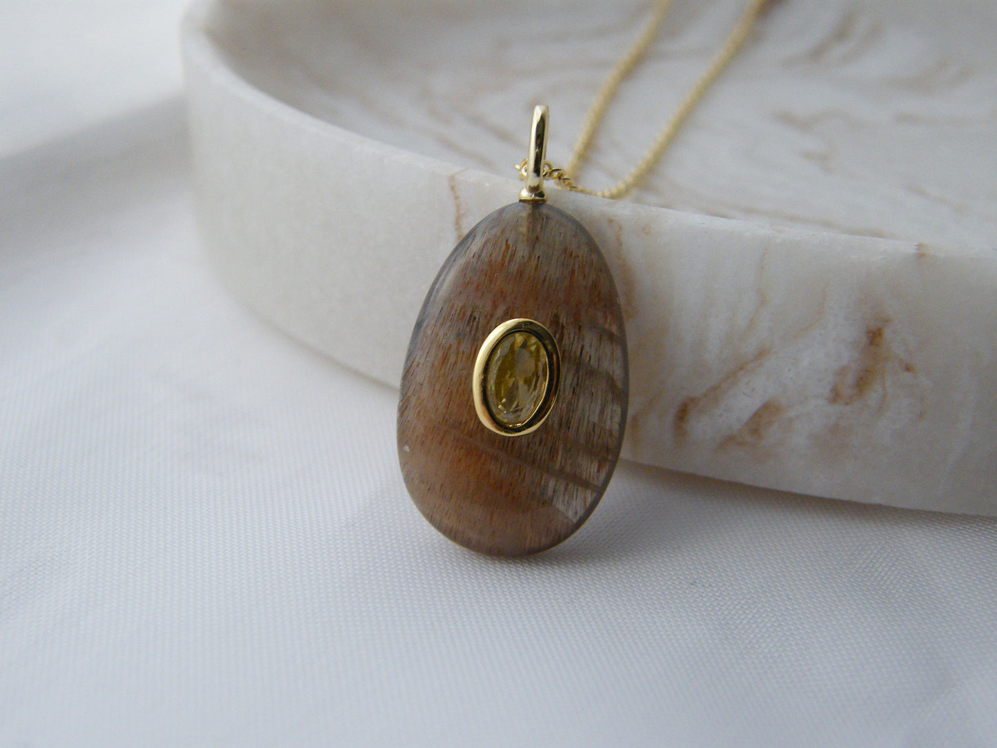 Labradorite Aura Necklace