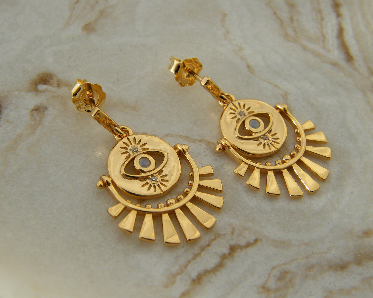 Elysian Eye Drop Earrings