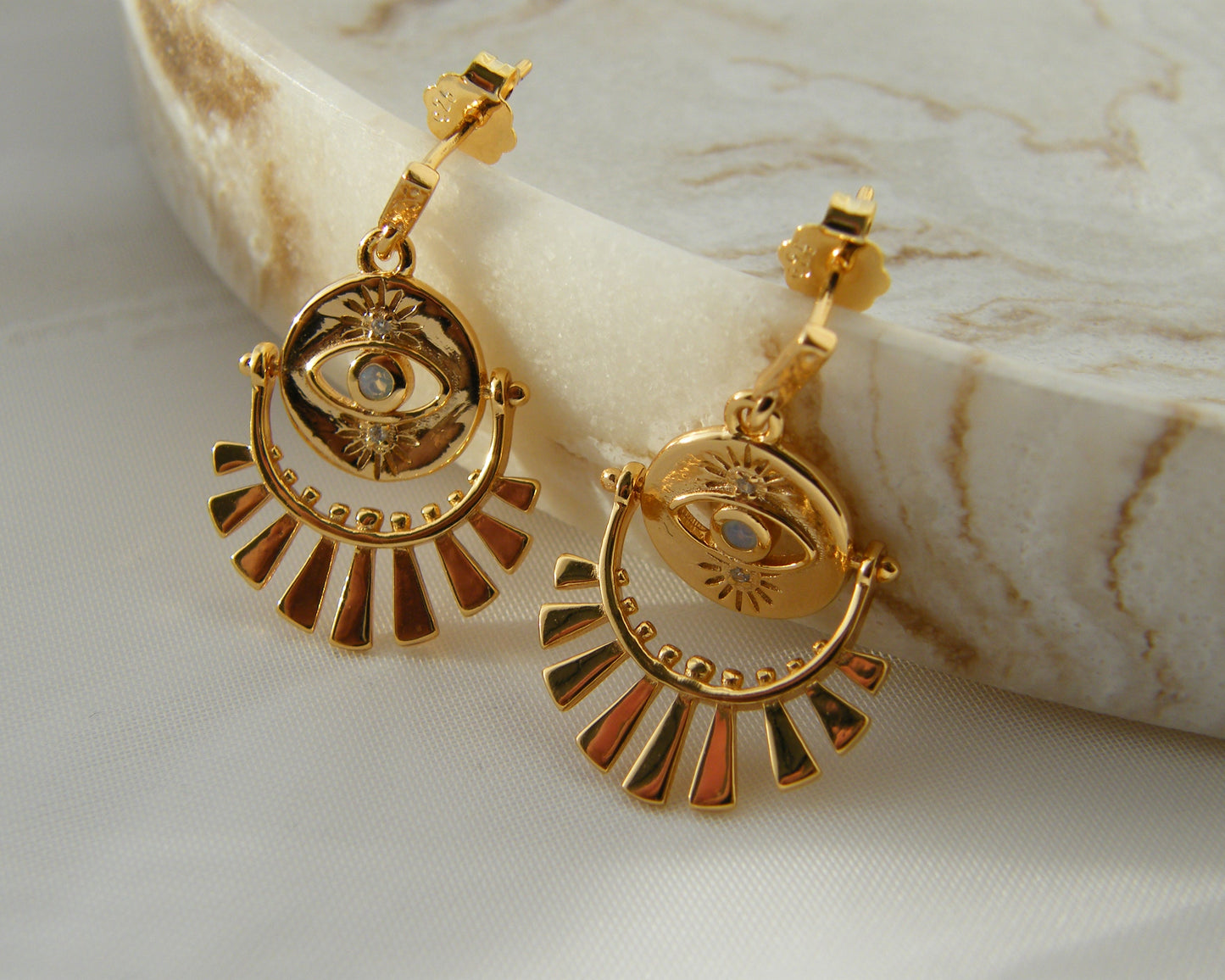 Elysian Eye Drop Earrings