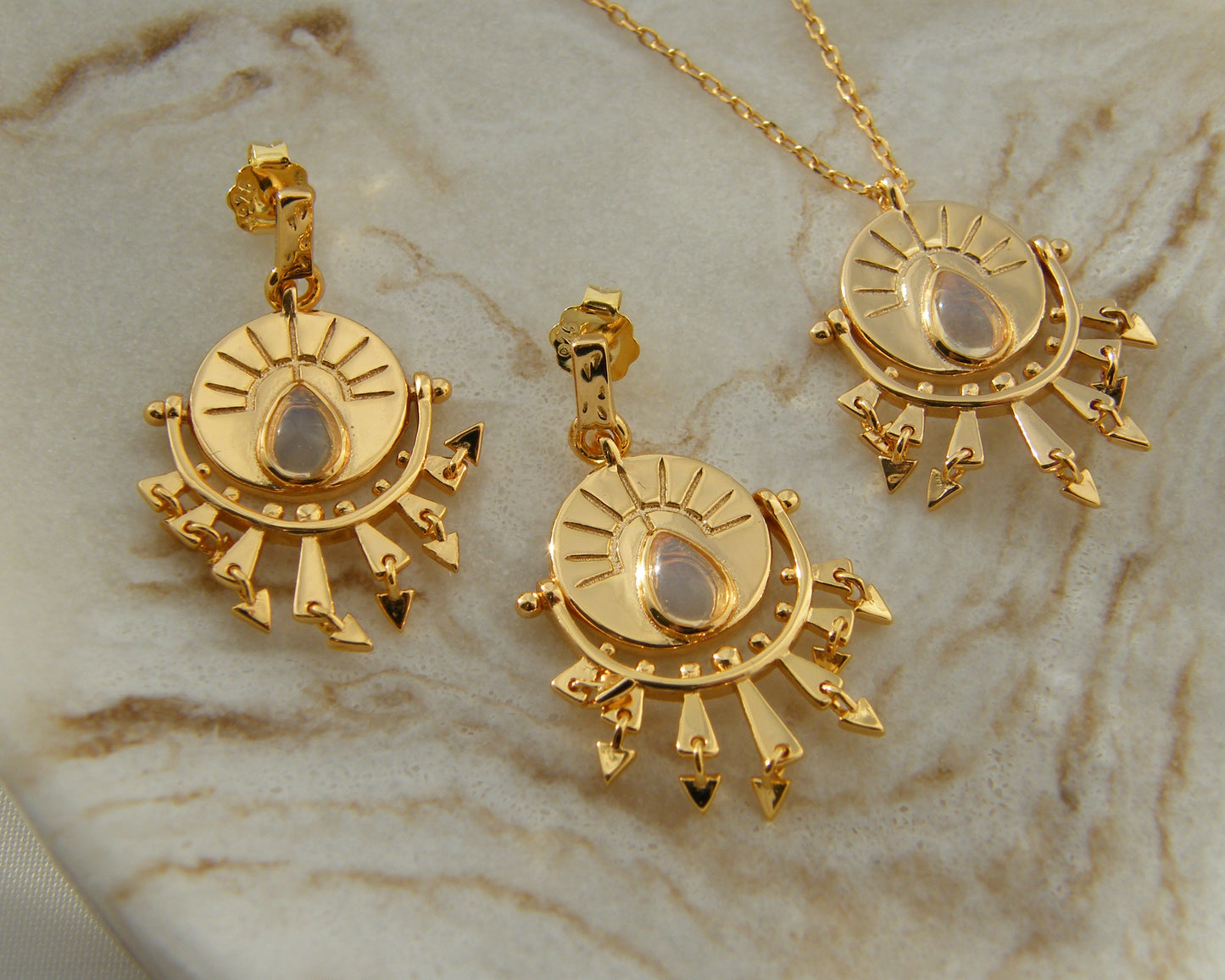 Celestia Opalite Earrings