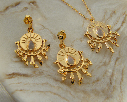 Celestia Opalite Earrings