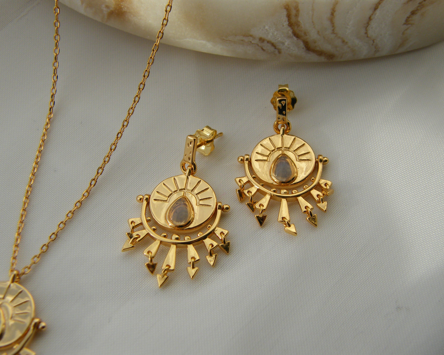 Celestia Opalite Earrings