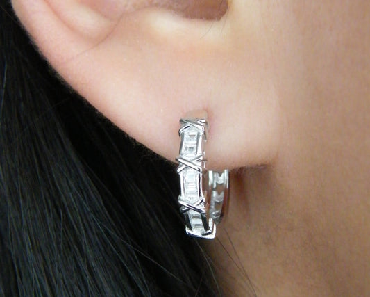 Prism Baguette Huggies