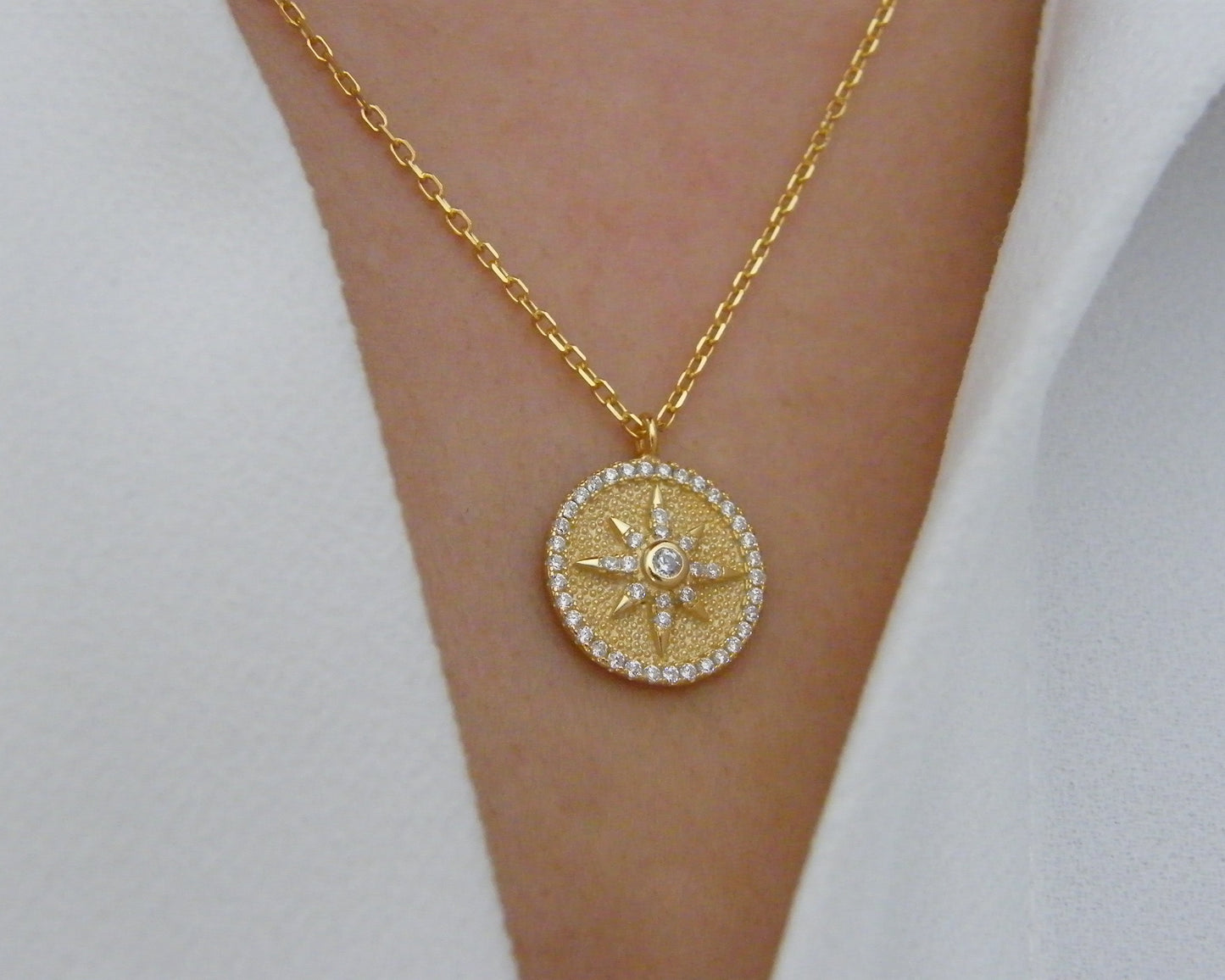 Astryx Medallion Necklace