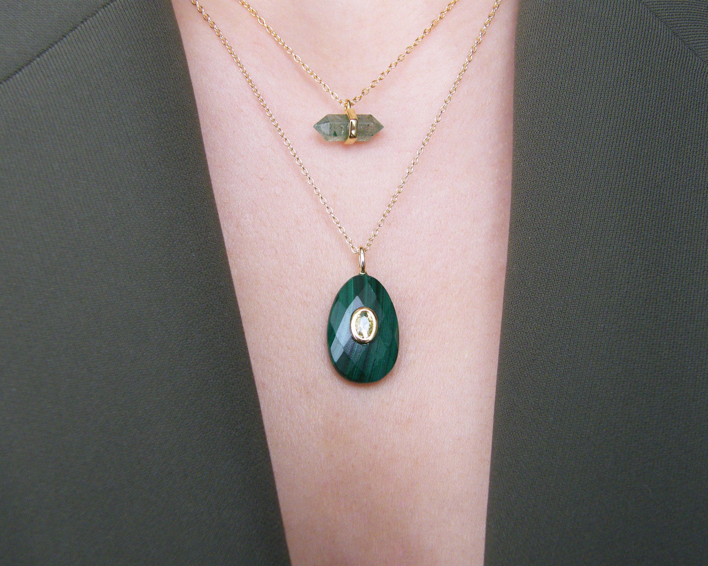 The Axis Stone Necklace